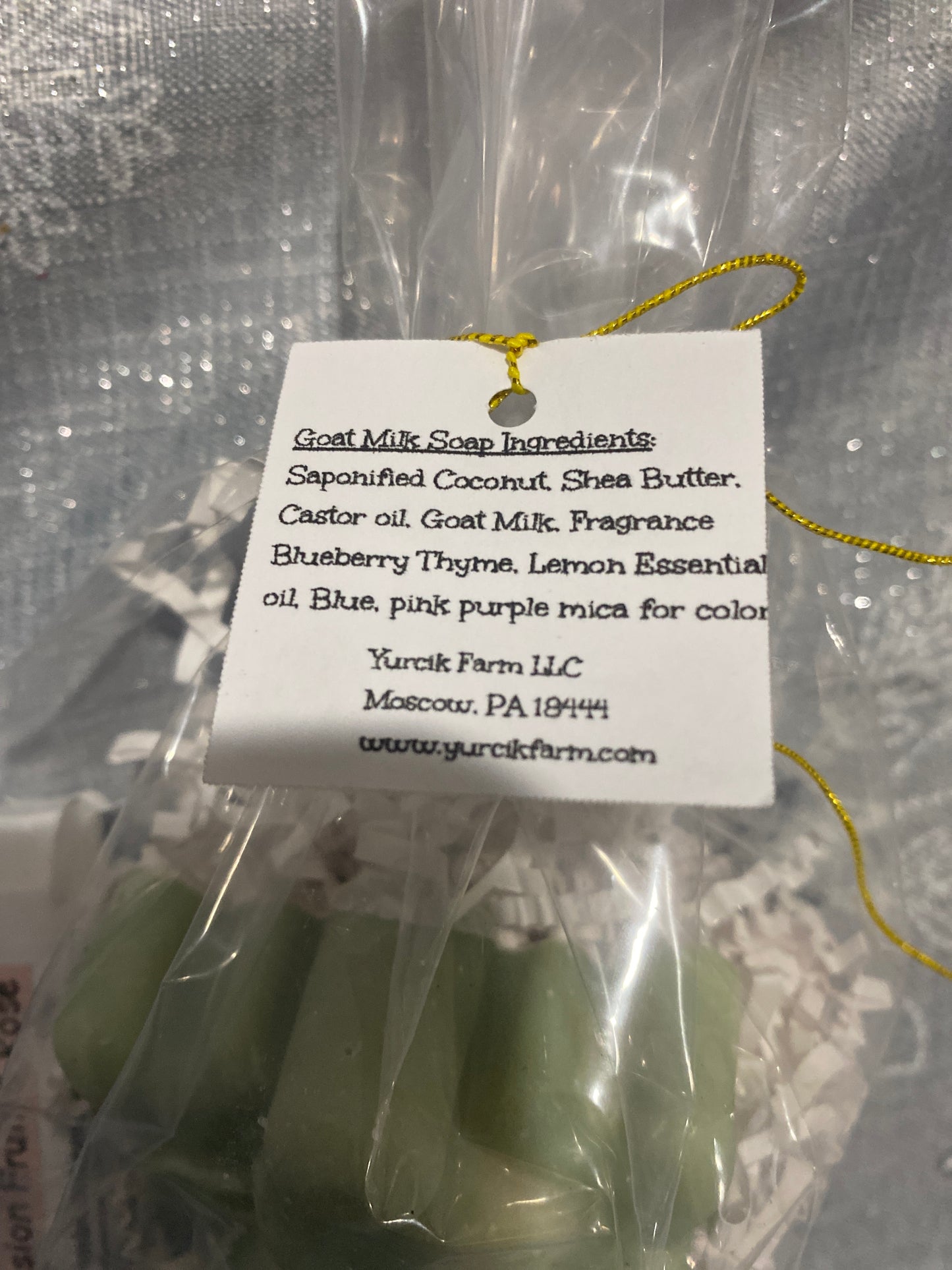 Reindeer goat milk soap