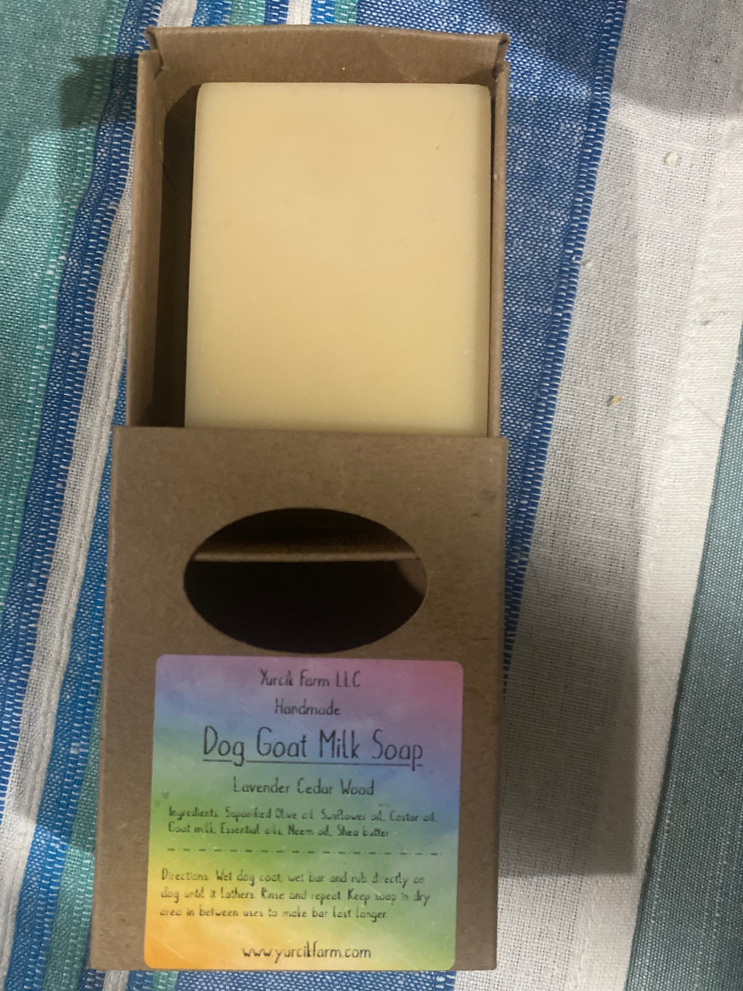 Lavender Cedarwood soap for Dogs