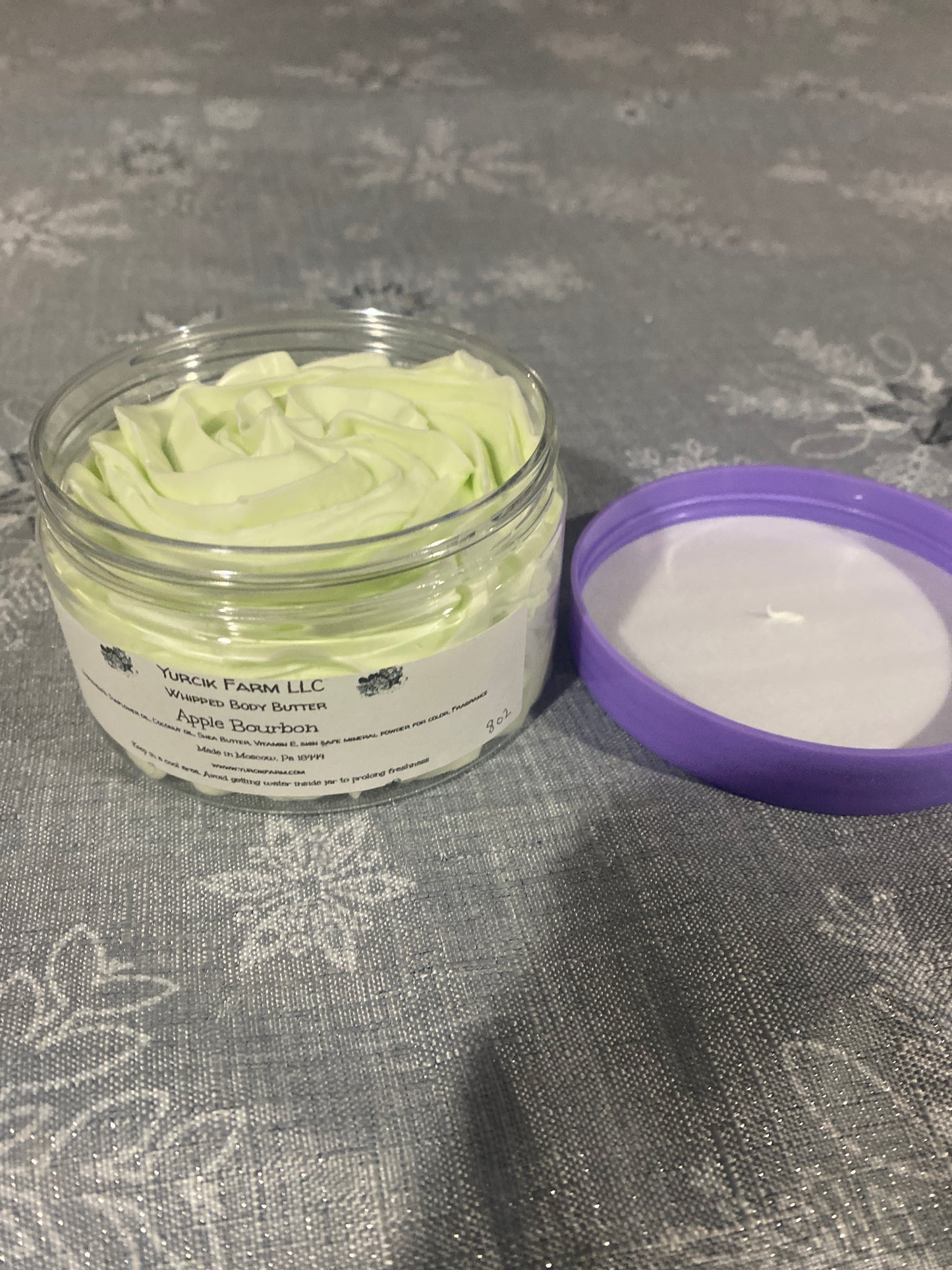 8oz apple bourbon body butter