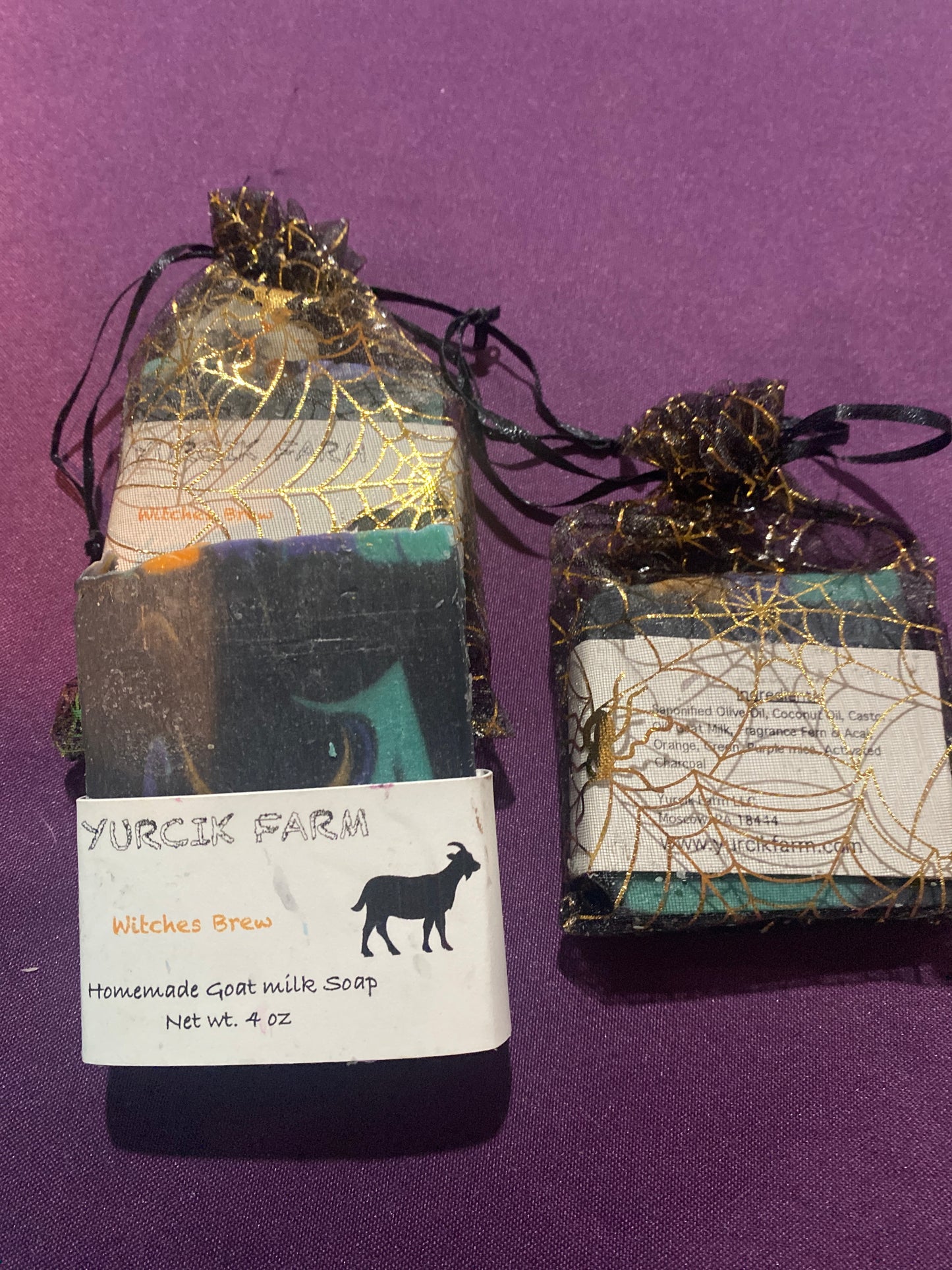 Witches Brew goat milk soap