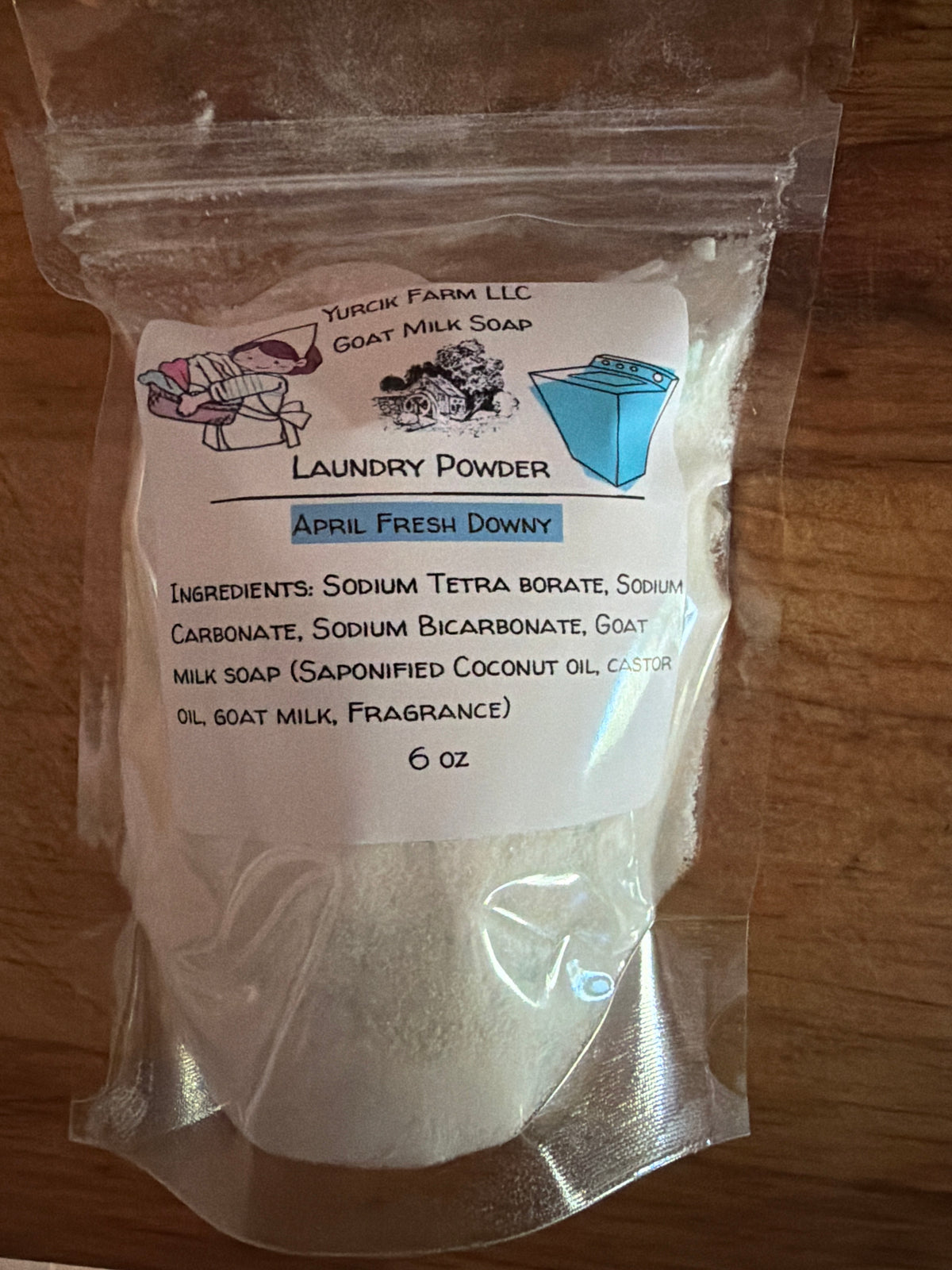 April Fresh downy laundry powder