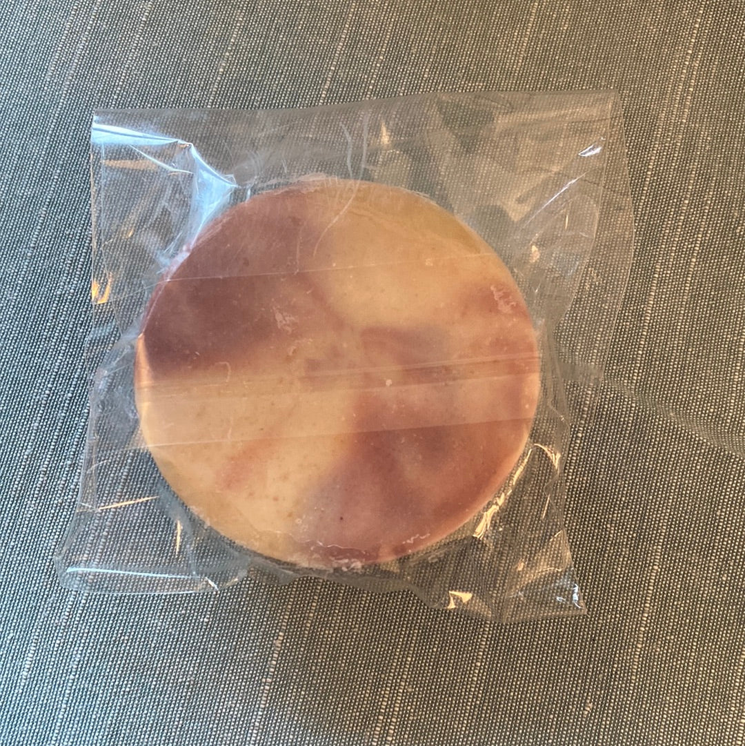 Cranberry swirl shampoo bar