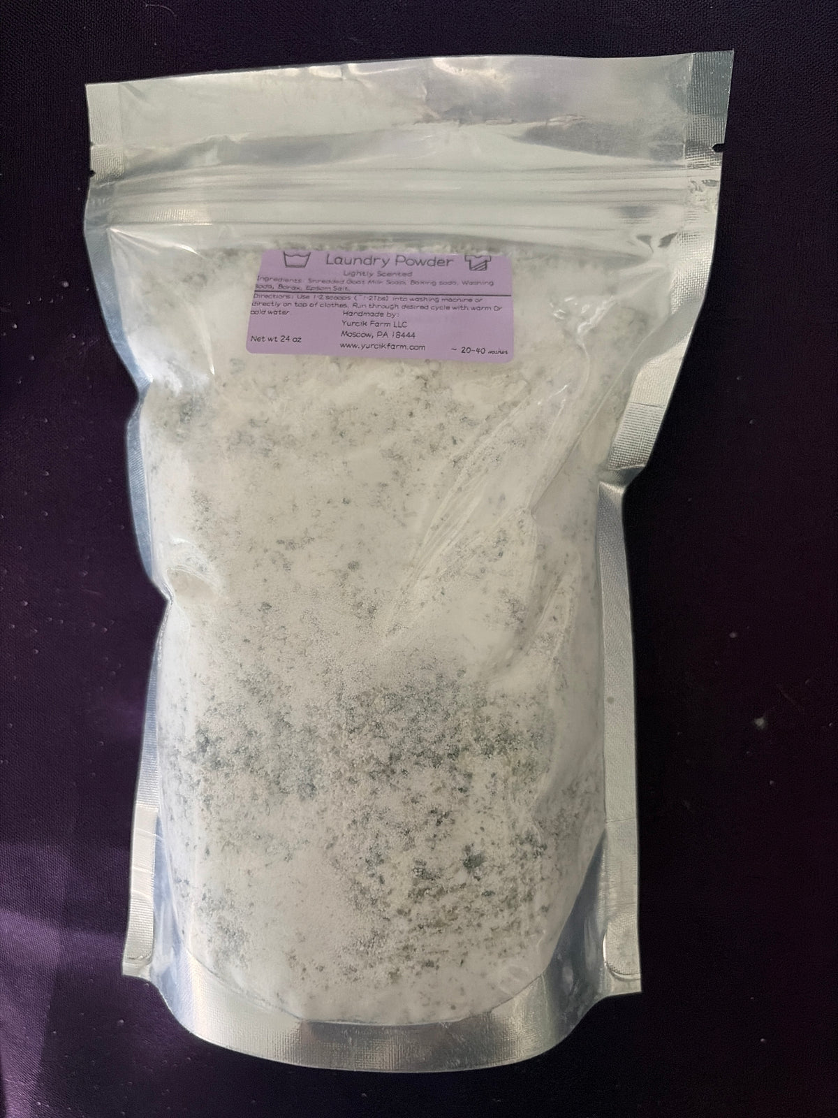 Eucalyptus, Tea tree & orange Laundry powder