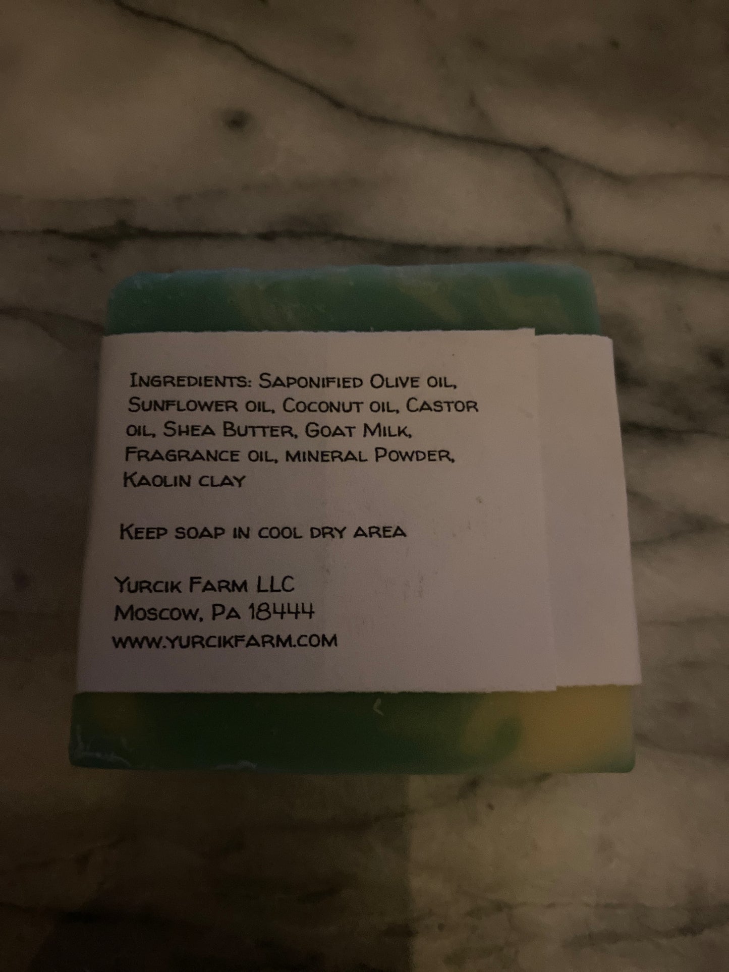 Clover & Aloe Goat milk soap