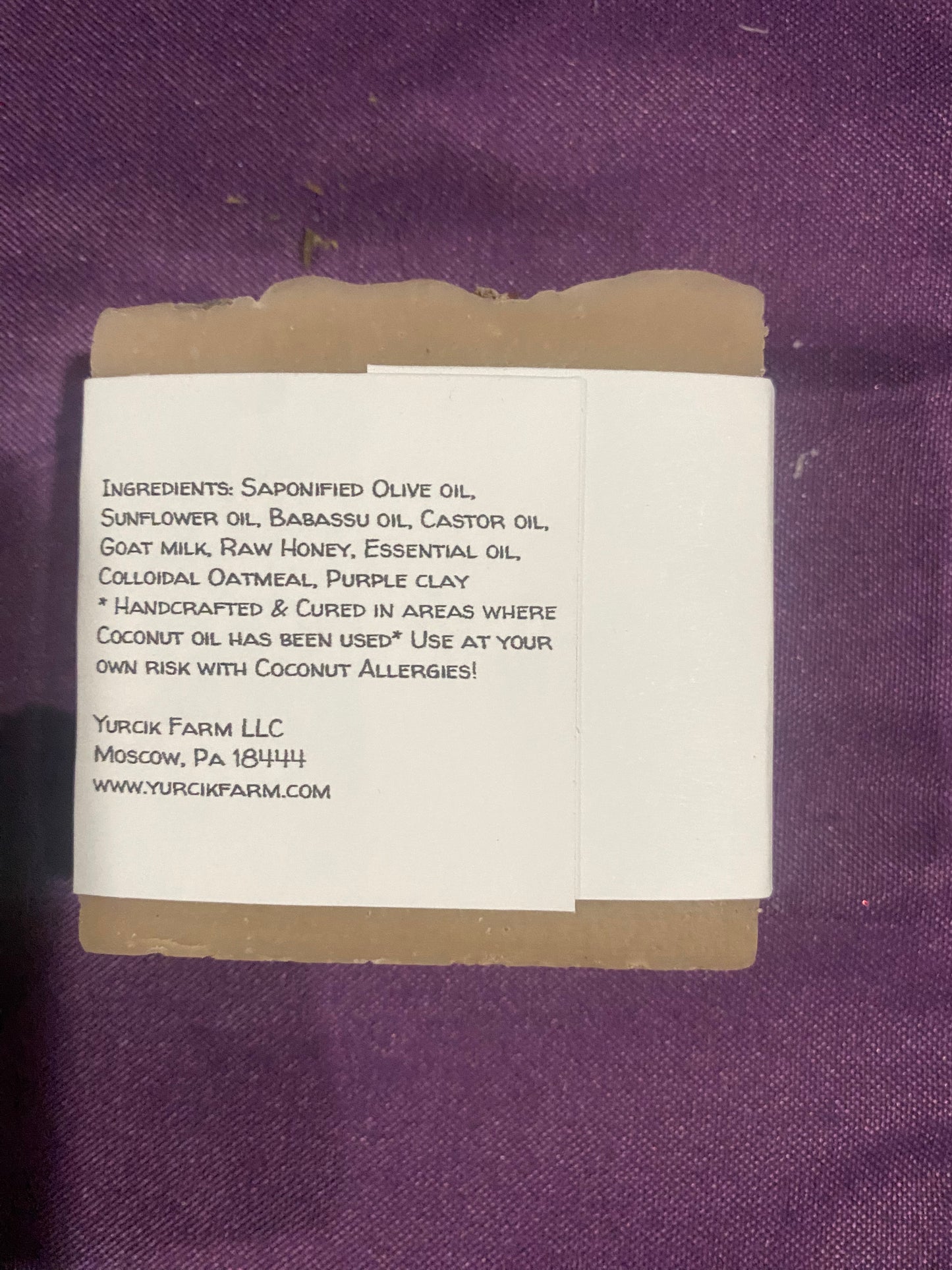 Lavender Oats & Honey