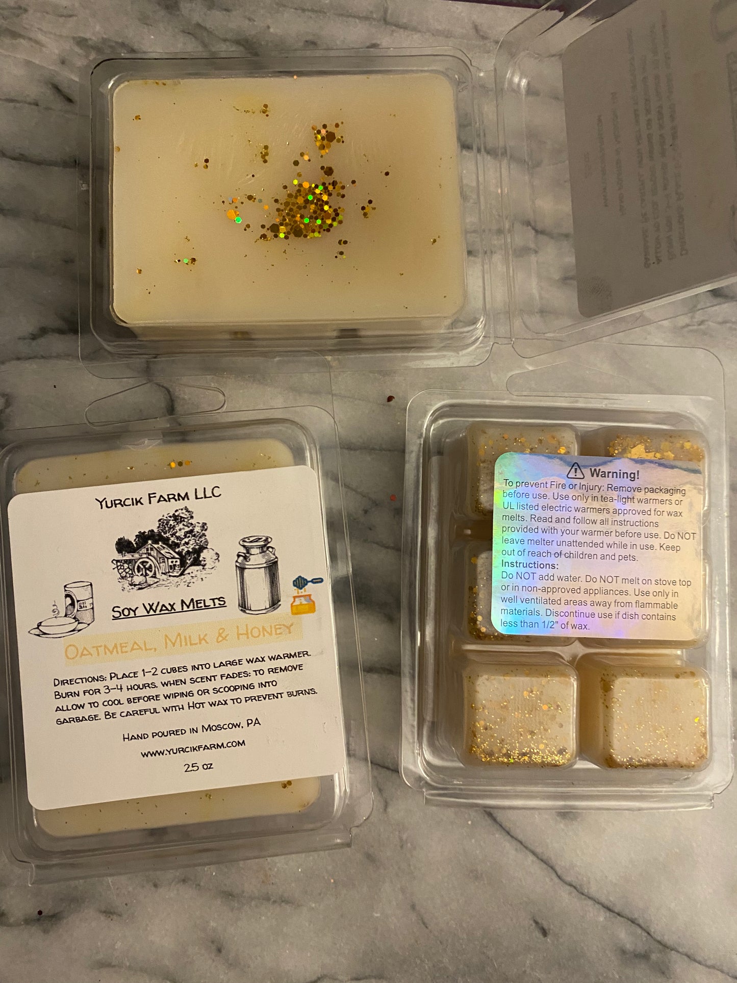 Oatmeal, milk & Honey