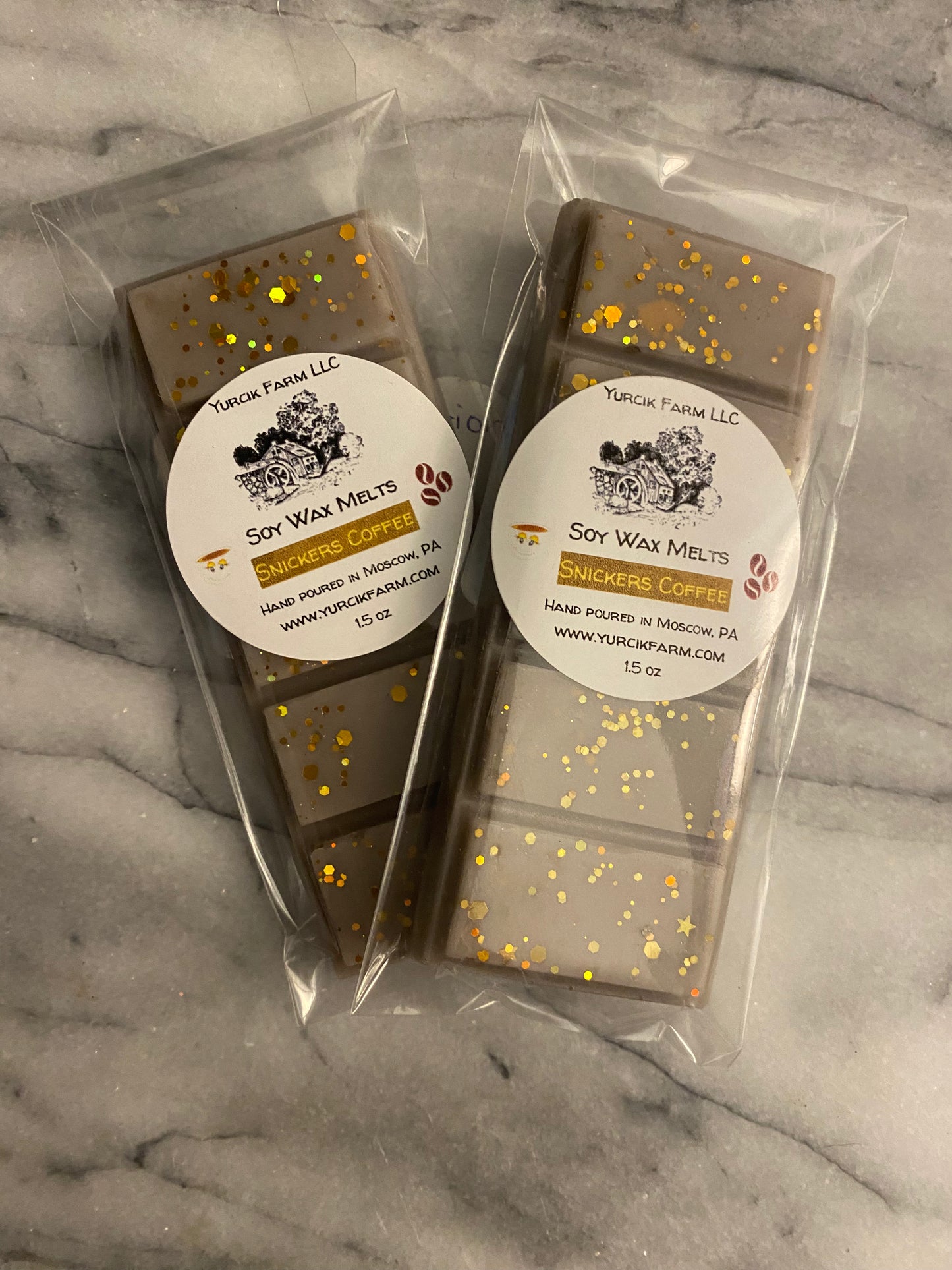 Snickers coffee snap bar wax melt