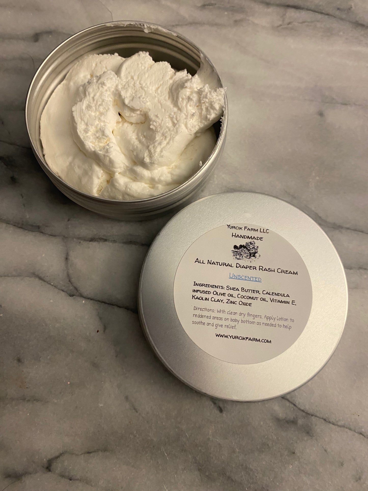 Unscented Diaper rash cream