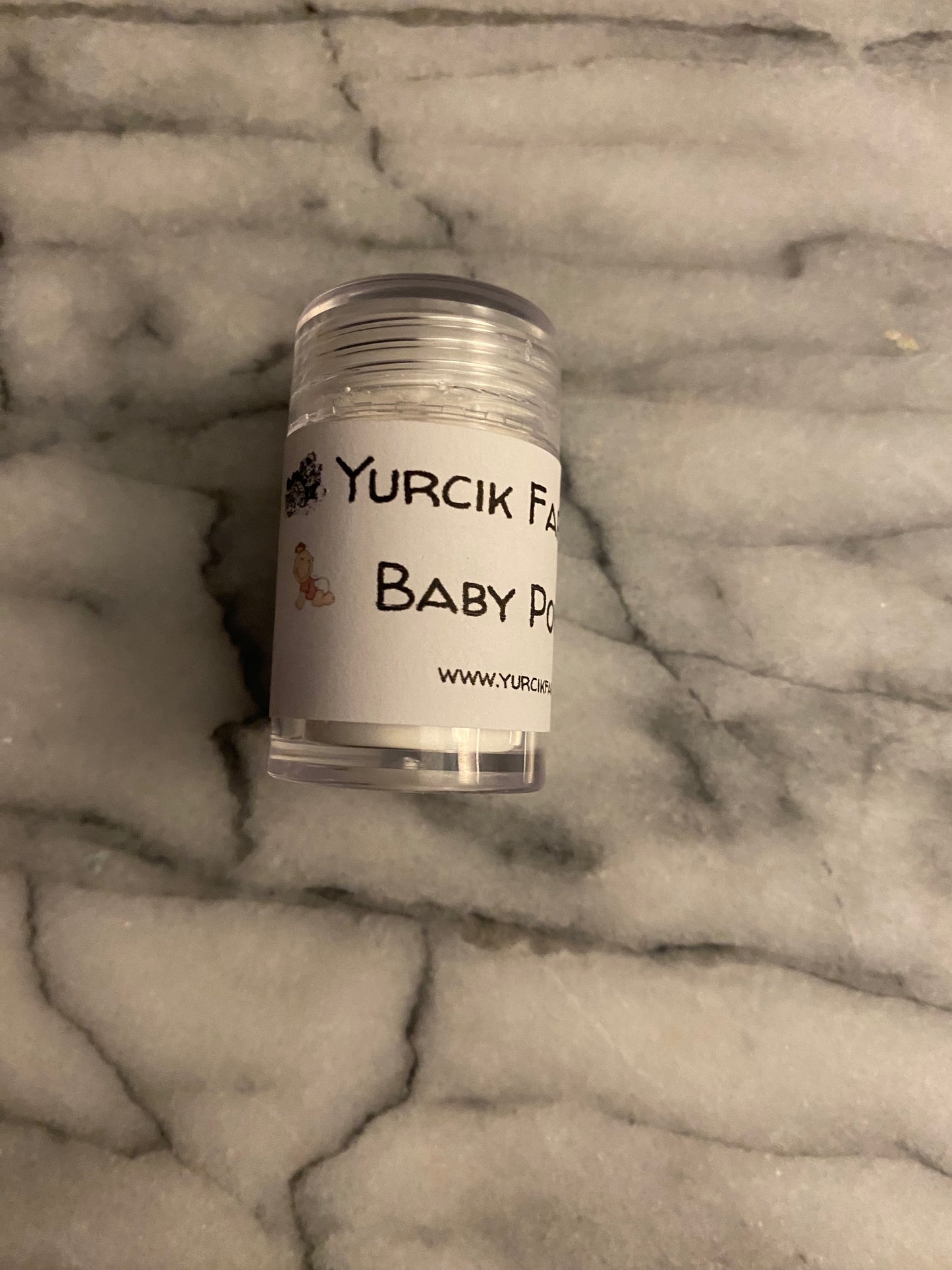 Baby powder unscented sample