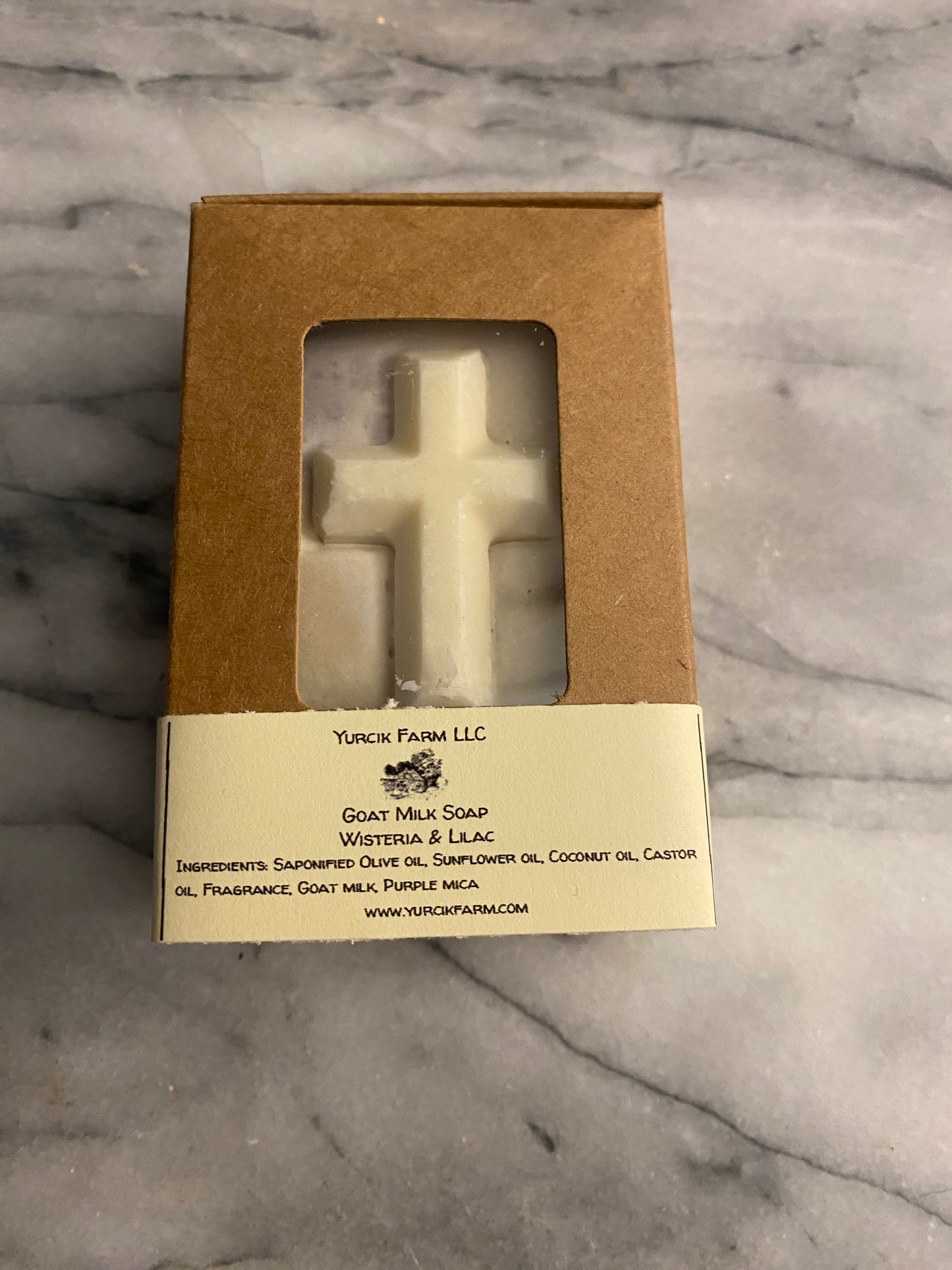 Wisteria Lilac Goat milk soap