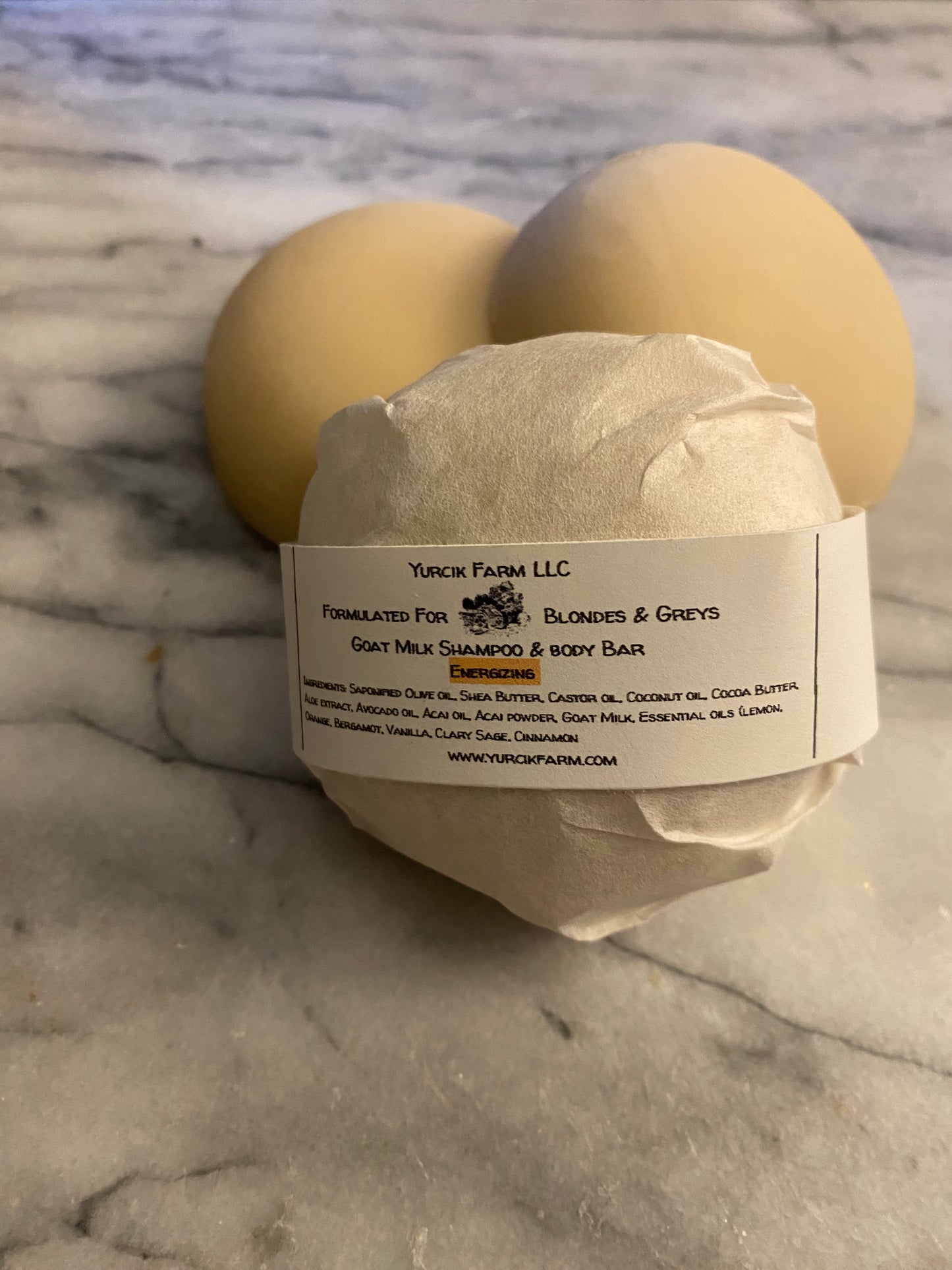 Shampoo bar (energizing)