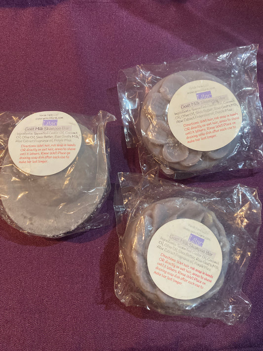 Lilac Shampoo bar (Shea butter)