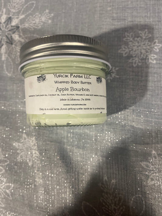 4 oz apple bourbon body butter
