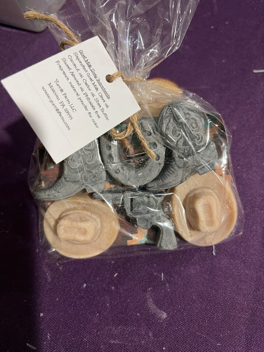 Cowboy goat milk soap