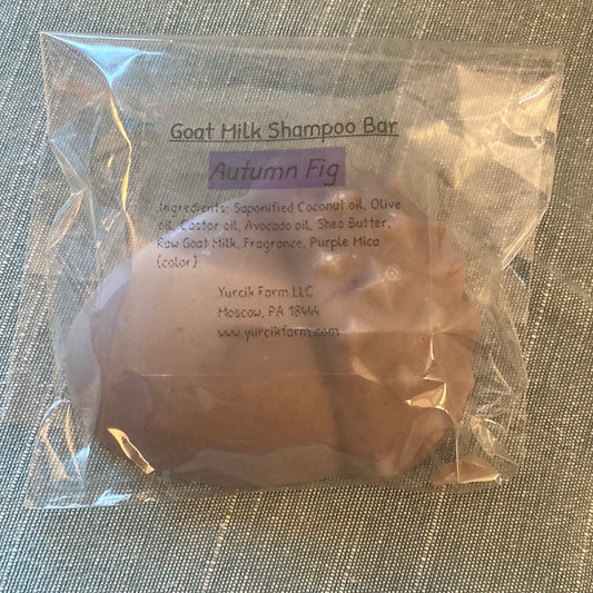 Goat milk shampoo bar