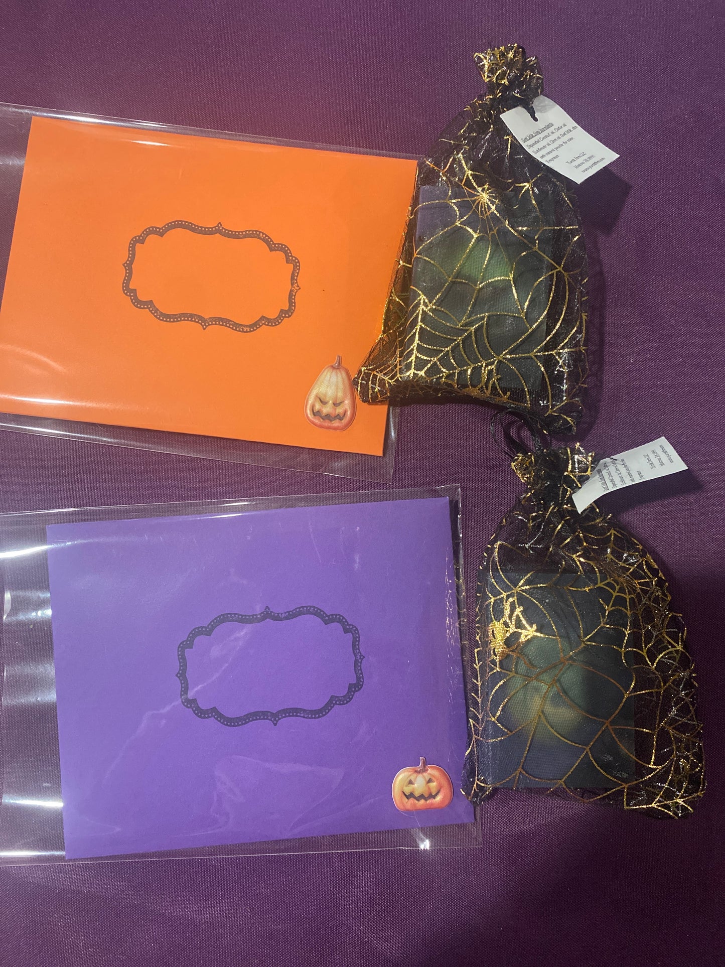 Cat & moon Halloween Goat milk soap