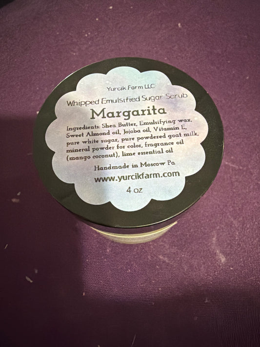 Margarita 4oz whipped sugar scrub