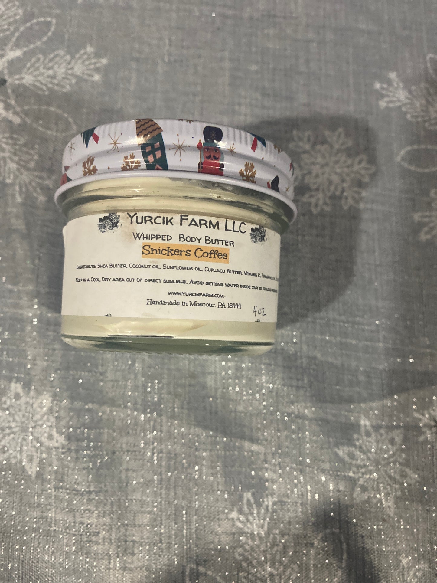 4 oz snickers coffee body butter