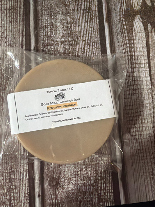 Kentucky Bourbon Goat milk Shampoo bar