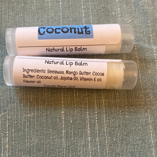 Coconut lip balm