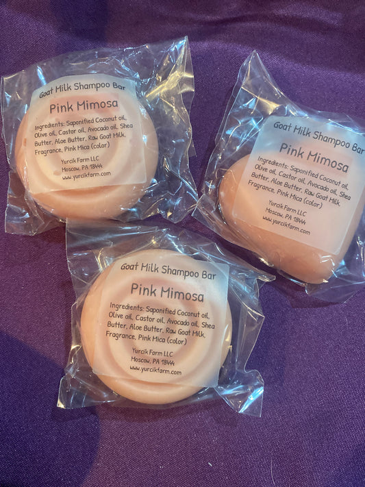 Goat milk shampoo bar