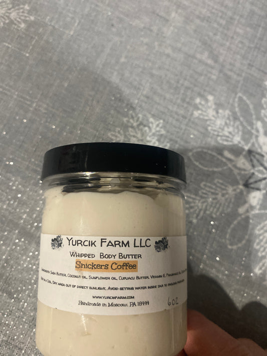 6 oz snickers coffee body butter