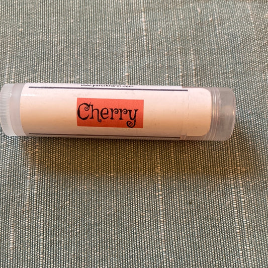 Cherry lip balm