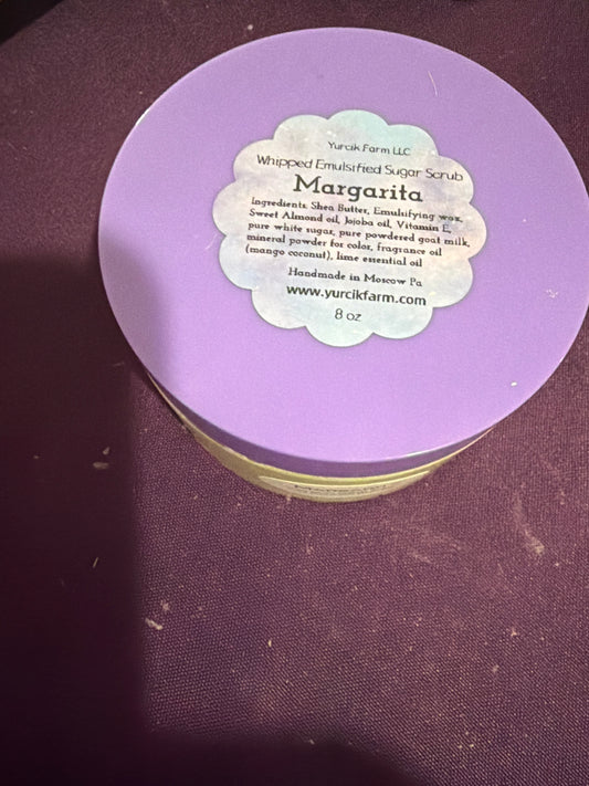 Margarita 8oz whipped sugar scrub