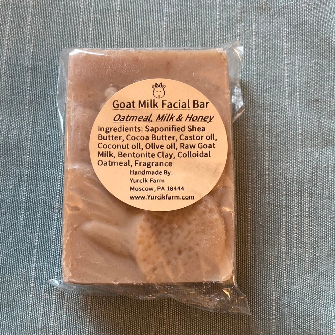 Goat milk face soap