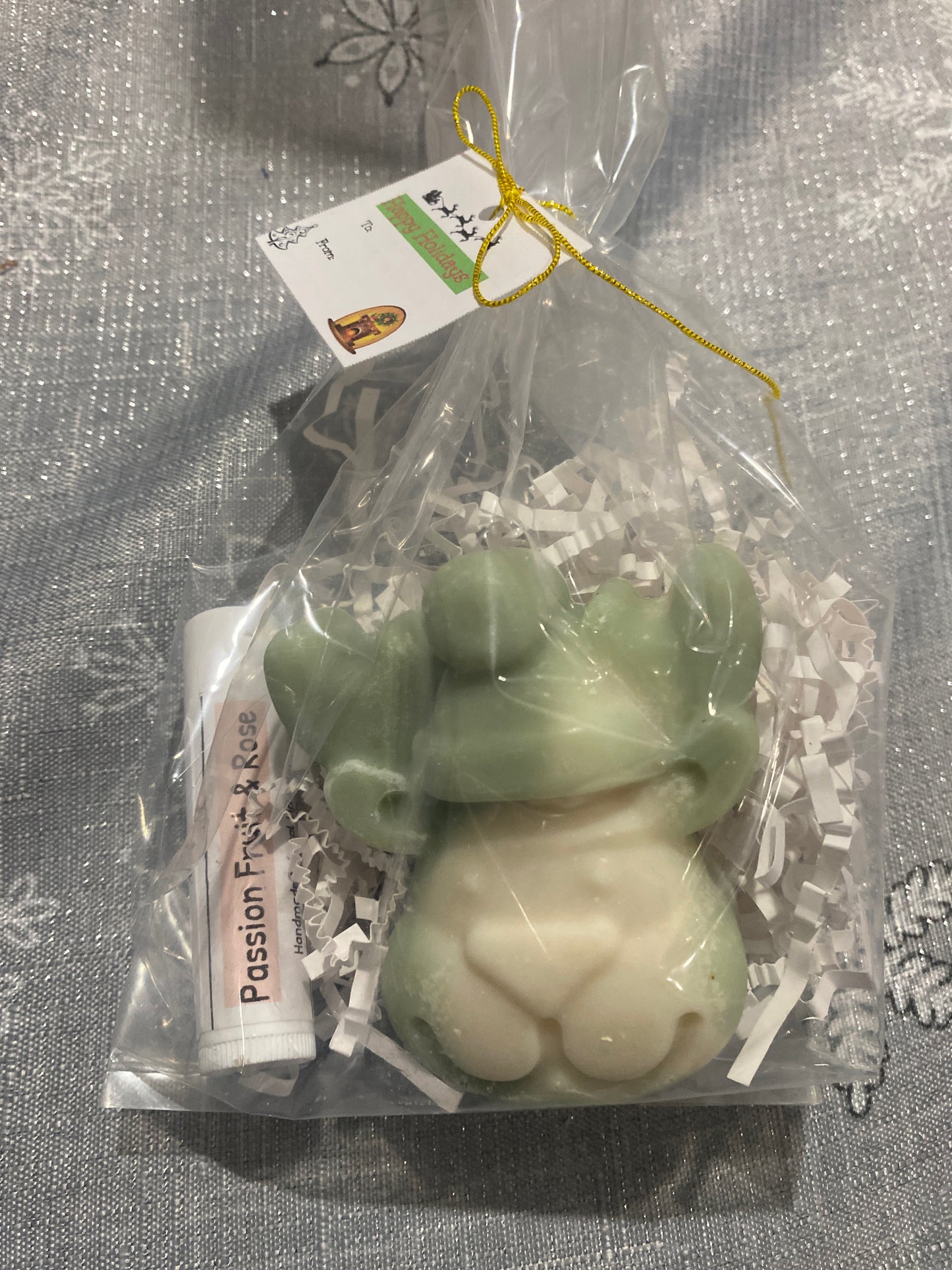 Reindeer goat milk soap