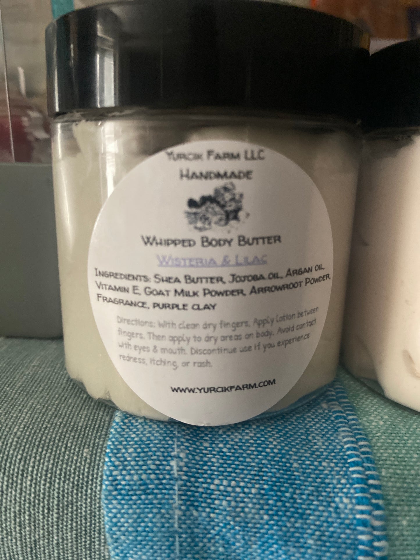 Wisteria &lilac whipped body butter