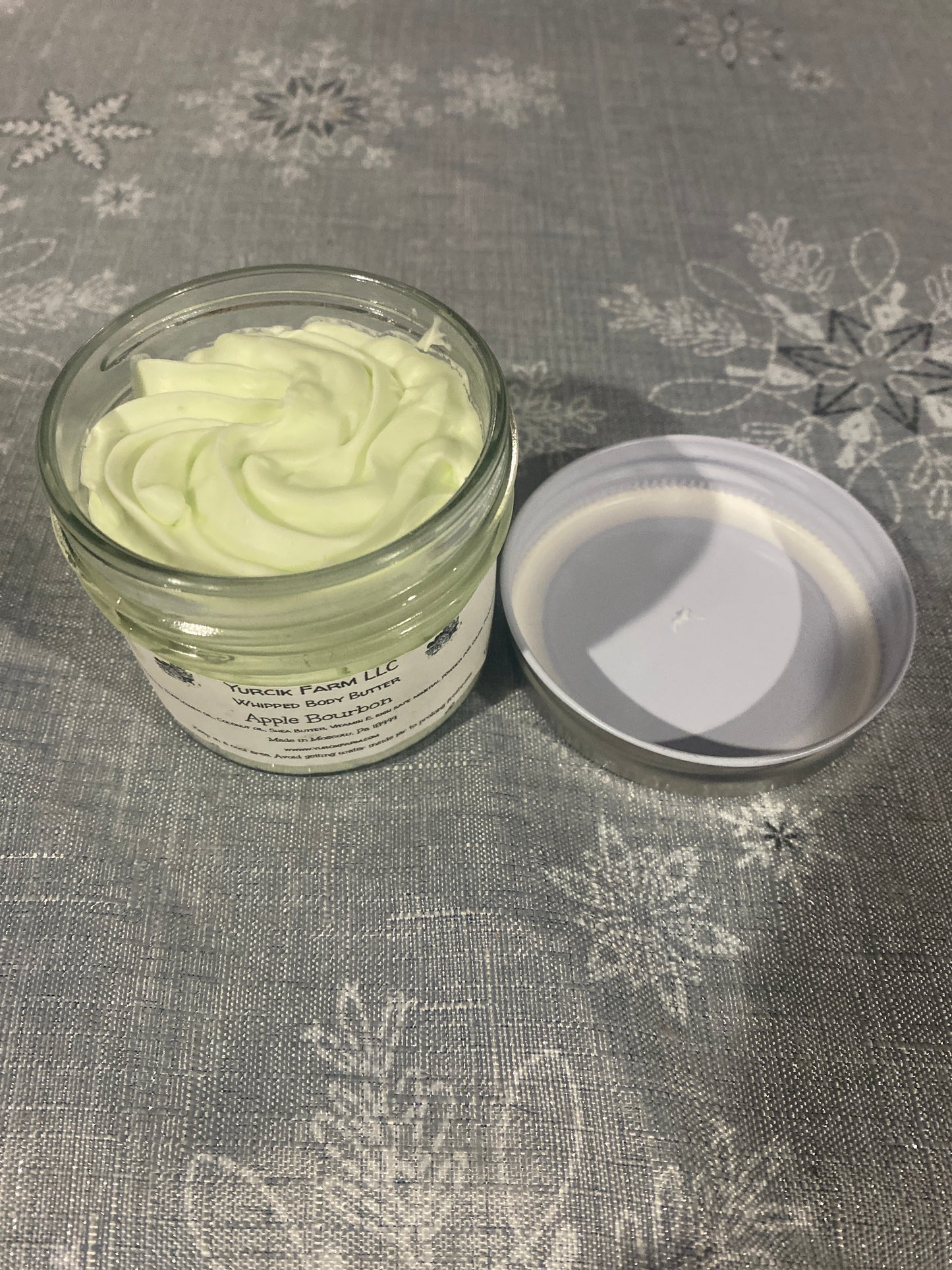 4 oz apple bourbon body butter