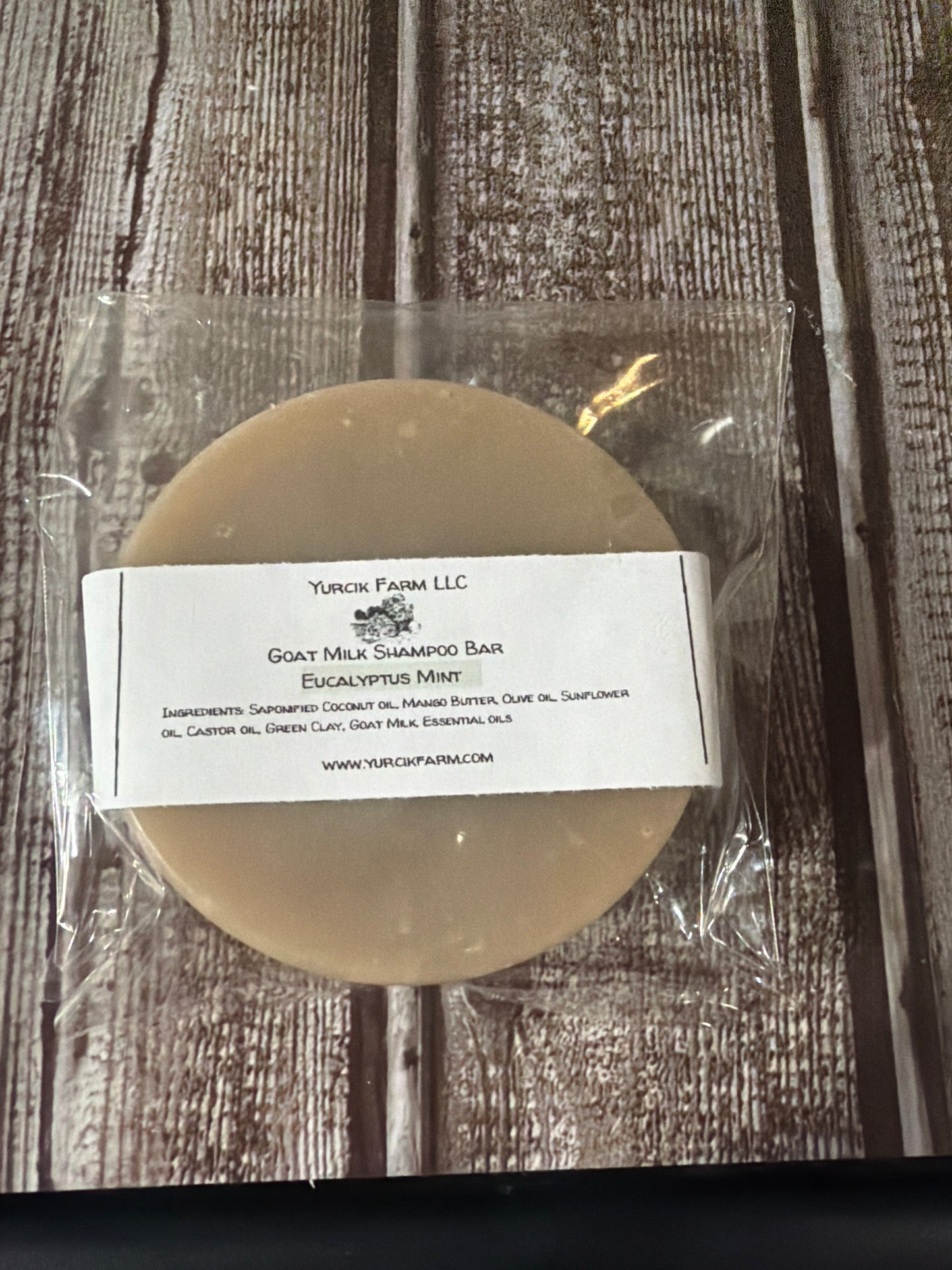 Eucalyptus mint Goat milk Shampoo bar