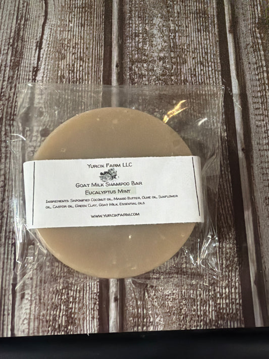 Eucalyptus mint Goat milk Shampoo bar