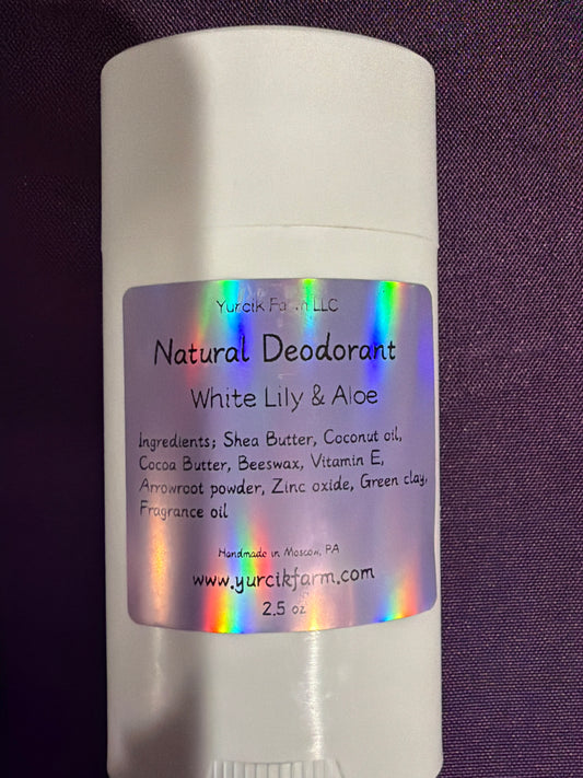White lily & Aloe Deodorant
