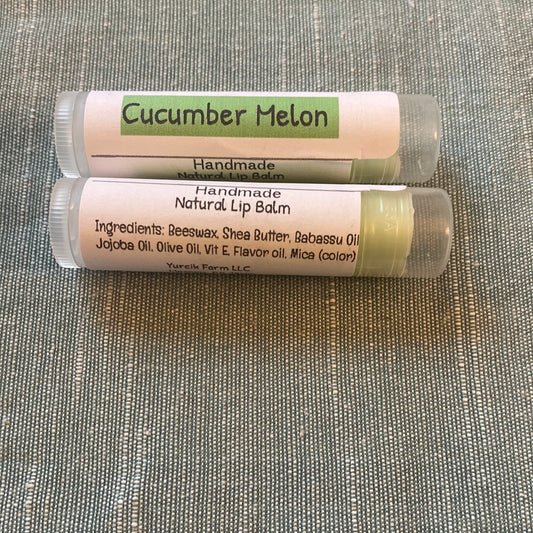 Cucumber melon lip balm