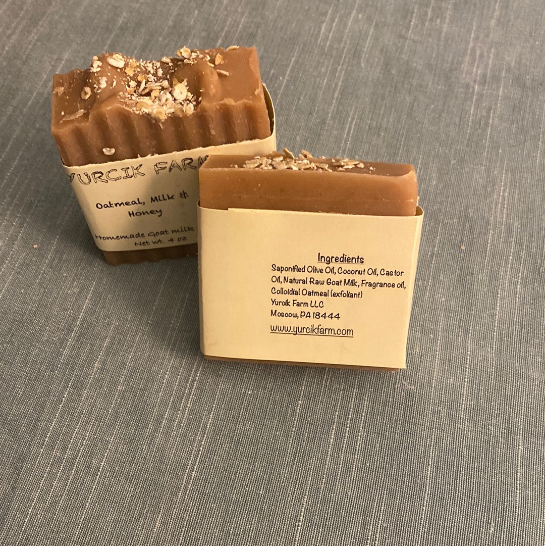 Goat milk soap