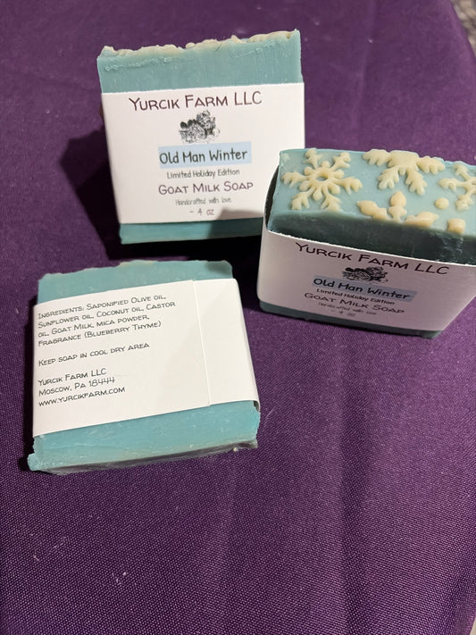 Old Man Winter Goat Milk Soap