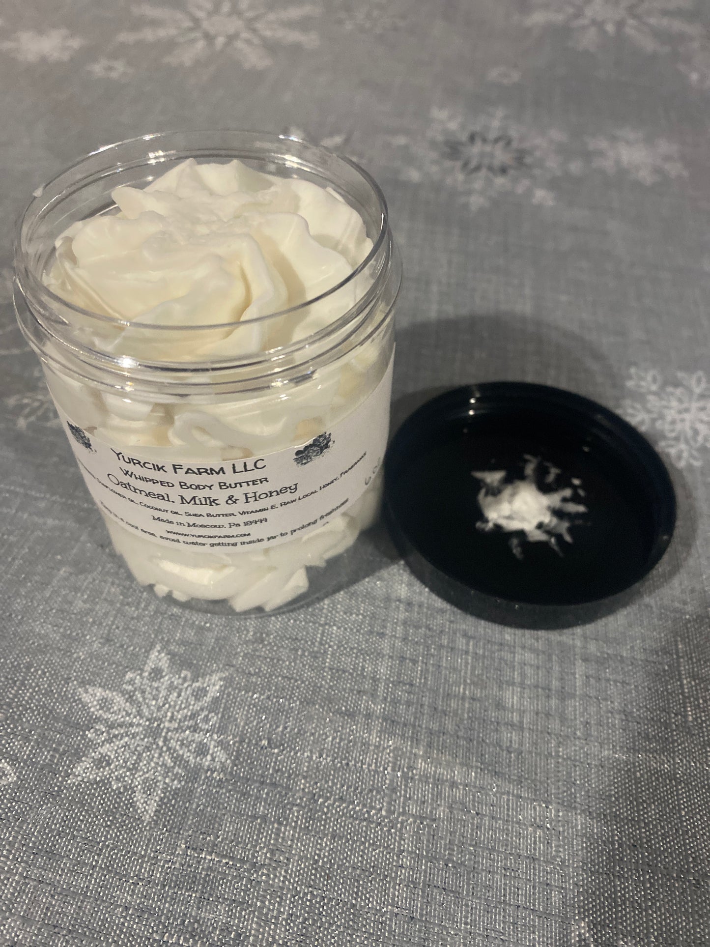 6 oz oatmeal milk and honey