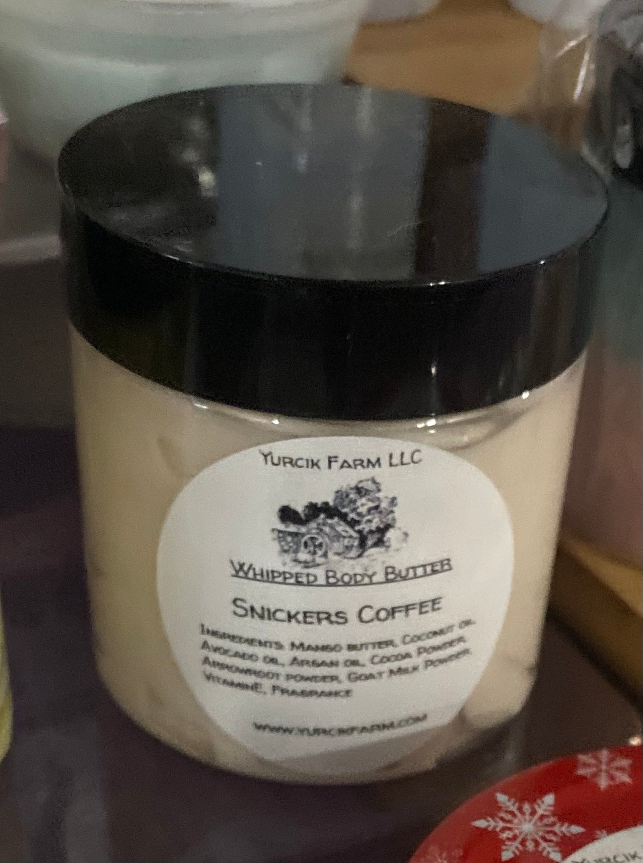 Whipped body butter (snickers coffee)