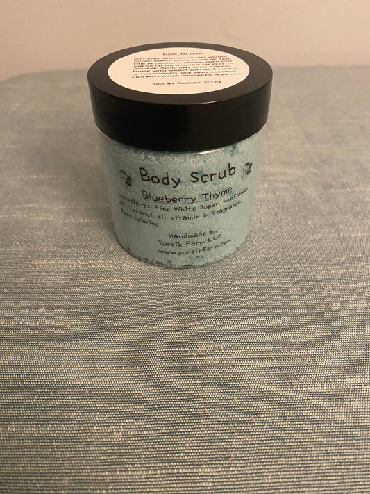 Blueberry Thyme Body scrub