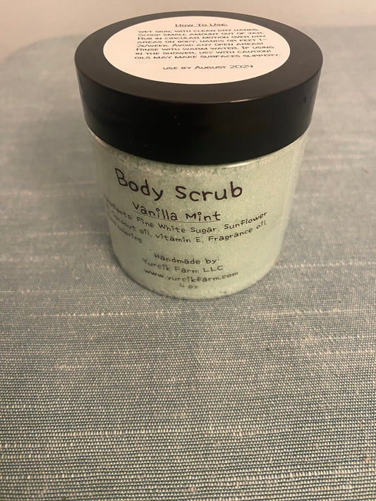 Vanilla Mint Body Scrub