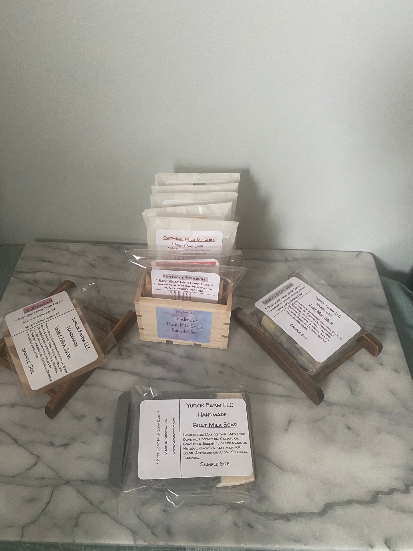 Goat milk soap Sampler set