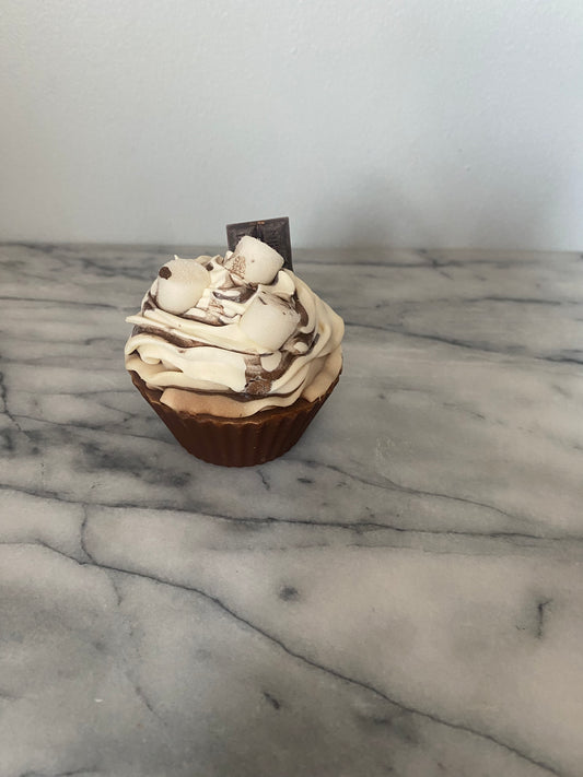 Goat milk soap cupcakes (Hot cocoa)