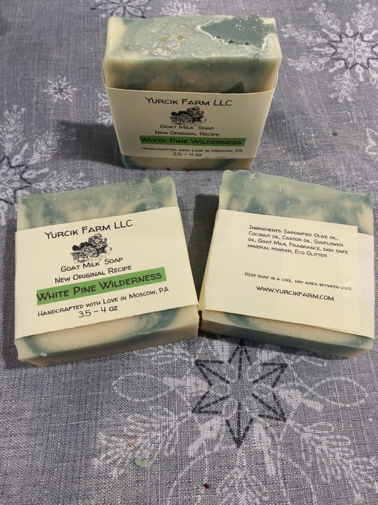 Goat milk soap Christmas edition