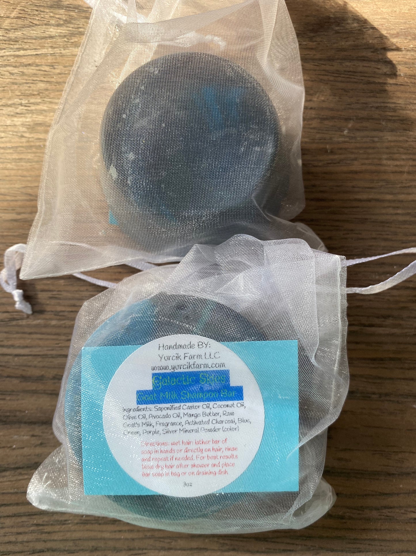 Goat milk shampoo bar