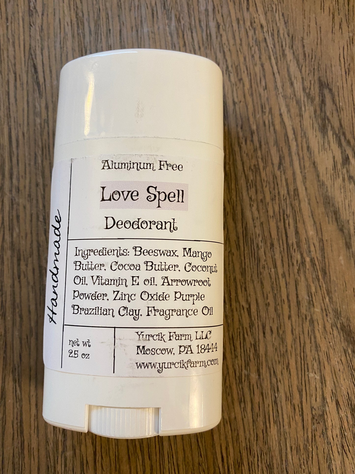 Natural Deodorant