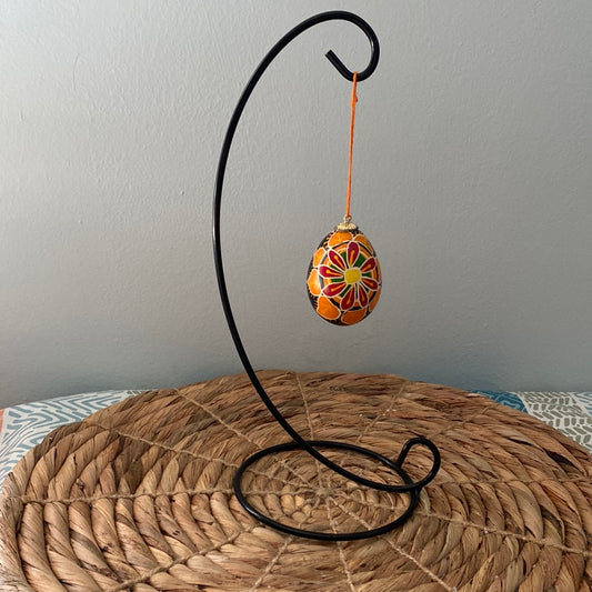 Hanging egg ornament